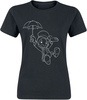 Pinocchio - Jiminy - T-shirt - Vrouwen - zwart