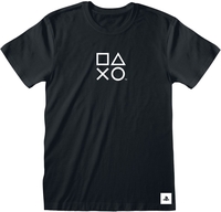Playstation - Button Pay - T-shirt - Mannen - zwart