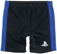 Playstation - Logo - Korte broek - Mannen - zwart blauw
