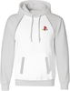 Playstation - Logo Sleeve - Trui met capuchon - Mannen - wit grijs