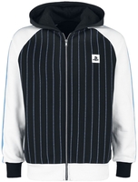 Playstation - Striped Logo - Vest met capuchon - Mannen - meerkleurig