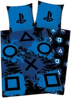 Playstation - Symbol - Bedding - Beddengoed - Unisex - blauw