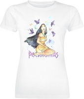 Pocahontas - Free Spirit - T-shirt - Vrouwen - wit