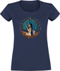 Pocahontas - Pocahontas und Meeko - T-shirt - Vrouwen - blauw
