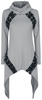 Poizen Industries - Hazard Dress - Korte jurk - Vrouwen - grijs