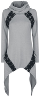 Poizen Industries - Hazard Dress - Korte jurk - Vrouwen - grijs