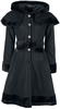 Poizen Industries - Hilda Coat - Lange jassen - Vrouwen - zwart