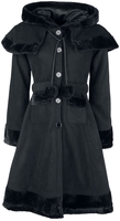 Poizen Industries - Hilda Coat - Lange jassen - Vrouwen - zwart