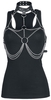 Poizen Industries - Mase Harness - Gareel - Vrouwen - zwart