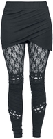 Poizen Industries - Myth Legging - Leggings - Vrouwen - zwart