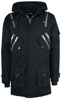 Poizen Industries - Nash Parka - Parka - Mannen - zwart
