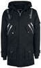 Poizen Industries - Nash Parka - Parka - Mannen - zwart