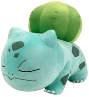 Pokémon - Bulbasaur (Bisasam) schlafend - Pluchen figuur - Unisex - blauw