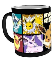 Pokémon - Evee - Tasse mit Thermoeffekt - Kop - Unisex - meerkleurig