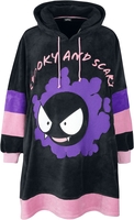 Pokémon - Gastly - Trui met capuchon - Vrouwen - zwart