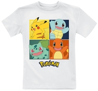 Pokémon - Kids - Partner - T-shirt - Unisex - wit