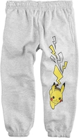 Pokémon - Kids - Pikachu - Pokemon Trainer - Trainingsbroek - Unisex - grijs gemêleerd