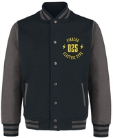 Pokémon - Pikachu - Collegejas - Mannen - zwart grijs gemêleerd