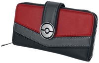 Pokémon - Pokeball - Portemonnee - Vrouwen - zwart rood