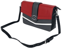 Pokémon - Pokeball - Schoudertas - Vrouwen - zwart rood wit