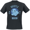 Pokémon - Schiggy - T-shirt - Mannen - zwart