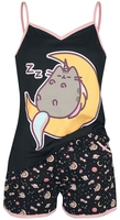 Pusheen - Anytime Is Nap Time - Pyjama - Vrouwen - zwart
