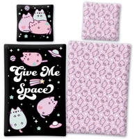 Pusheen - Give Me Space - Beddengoed - Unisex - meerkleurig