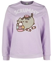 Pusheen - Life Is Sweet - Sweatshirts - Vrouwen - lichtroze