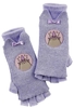 Pusheen - Meowgical - Vingerloze handschoenen - Vrouwen - lila gemêleerd