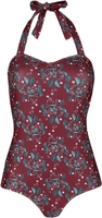 Pussy Deluxe - Wild Cherry Swimsuit - Zwempak - Vrouwen - meerkleurig