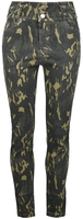 QED London - Camouflage Stretch Skinny Jeans - Jeans - Vrouwen - camouflage