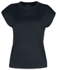 QED London - Sleeveless Knitted Top - Top - Vrouwen - zwart