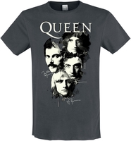 Queen - Amplified Collection - Autographs - T-shirt - Mannen - actraciet