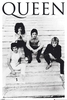 Queen - Brazil 81 - Poster - Unisex - zwart wit