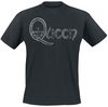 Queen - Logo - T-shirt - Mannen - zwart