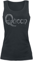 Queen - Logo - Tanktop - Vrouwen - zwart