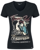 Queen Kerosin - Tune Up - T-shirt - Vrouwen - zwart
