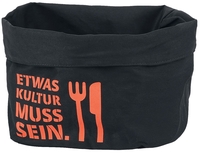 Rammstein - Etwas Kultur muss sein. - Brotkorb - Bewaardoos - Unisex - zwart oranje