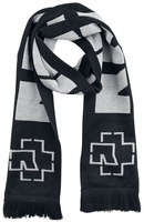 Rammstein - Rammstein - Sjaal - Unisex - zwart grijs