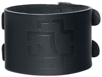 Rammstein - Rammstein Logo - Armband - Unisex - zwart