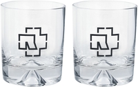 Rammstein - Tumbler 2er Box - Whiskeyglas - Unisex - transparant