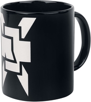 Rammstein - White Cross - Kop - Unisex - zwart wit