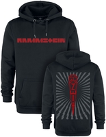 Rammstein - Zeit - Trui met capuchon - Mannen - zwart