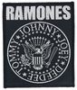 Ramones - Classic Seal - Patch - Unisex - zwart wit