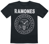 Ramones - Kids - Seal Hey Ho Lets Go Backprint - T-shirt - Unisex - zwart