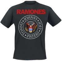 Ramones - Seal Red - T-shirt - Mannen - zwart