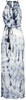 R.E.D. by EMP - Batik Maxikleid - Lange jurk - Vrouwen - donkerblauw wit