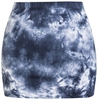 R.E.D. by EMP - Batik Skirt - Korte rok - Vrouwen - donkerblauw wit