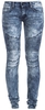 R.E.D. by EMP - Biker Pants - Jeans - Vrouwen - blauw