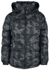 R.E.D. by EMP - Camouflage Winterjacke - Tussenseizoensjas - Vrouwen - zwart grijs